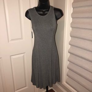 Gray T-Shirt Dress